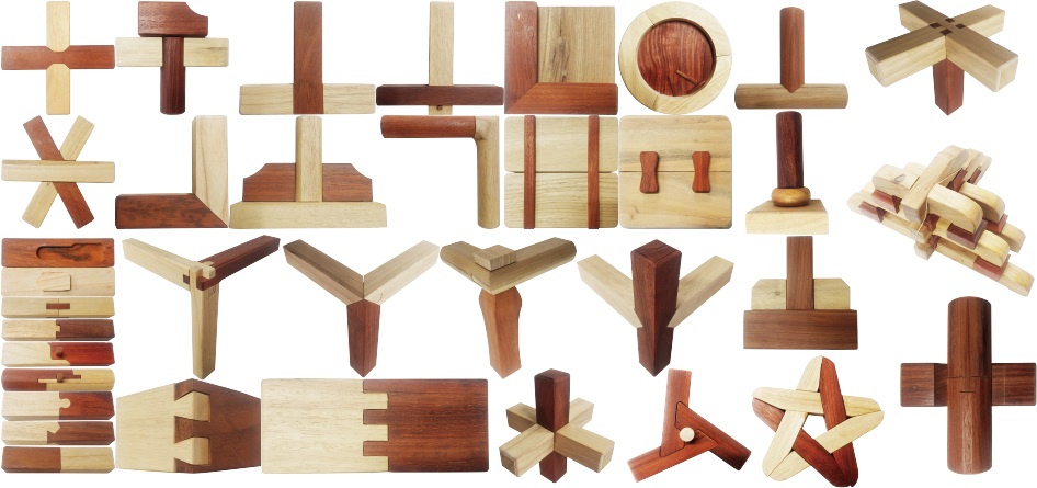 榫卯拼插套件