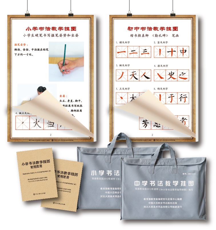 中小学书法教学挂图